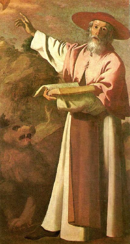 Francisco de Zurbaran st. jerome oil painting image